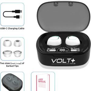 Bluetooth Earbuds - Earbuds, Charging Cable and Manual in original packaging
